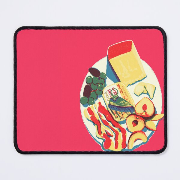 Item preview, Mediterranean Food (Pink) designed and sold by CinziaDuan.