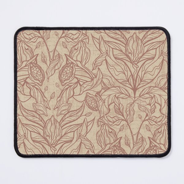 Item preview, Cacao and Coffee Plants and Beans in Mocha Mousse designed and sold by klossisch.