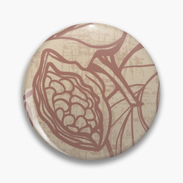 Item preview, Cacao and Coffee Plants and Beans in Mocha Mousse  designed and sold by klossisch.