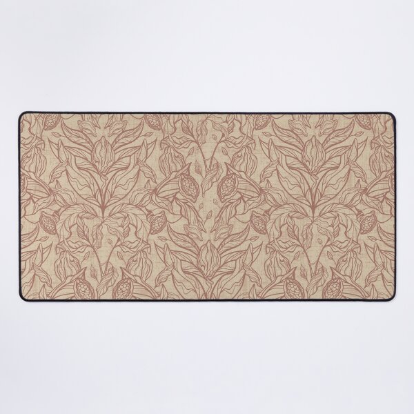 Item preview, Cacao and Coffee Plants and Beans in Mocha Mousse  designed and sold by klossisch.