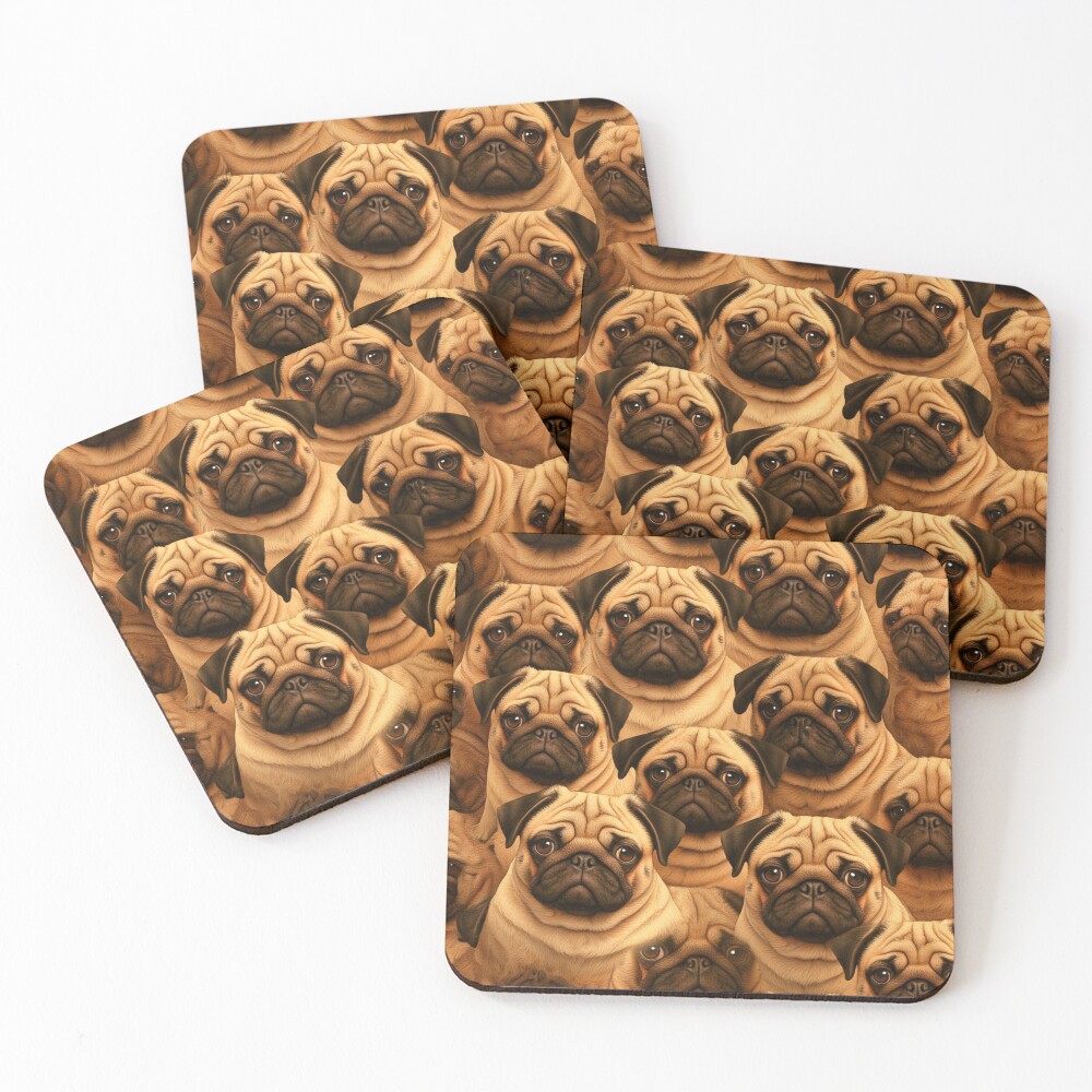 Item preview, Coasters (Set of 4) designed and sold by PatternUnhinged.