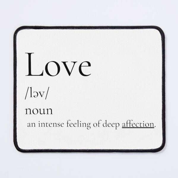 Item preview, Aesthetic and minimalist definition of love designed and sold by ElizabethCoelho.