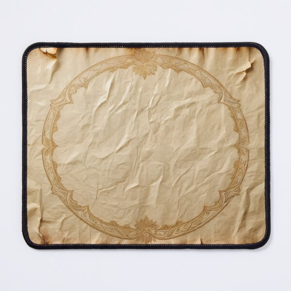 Item preview, Aged Parchment with Burnt Edges and Intricate Floral Patterns designed and sold by Creative88Art.