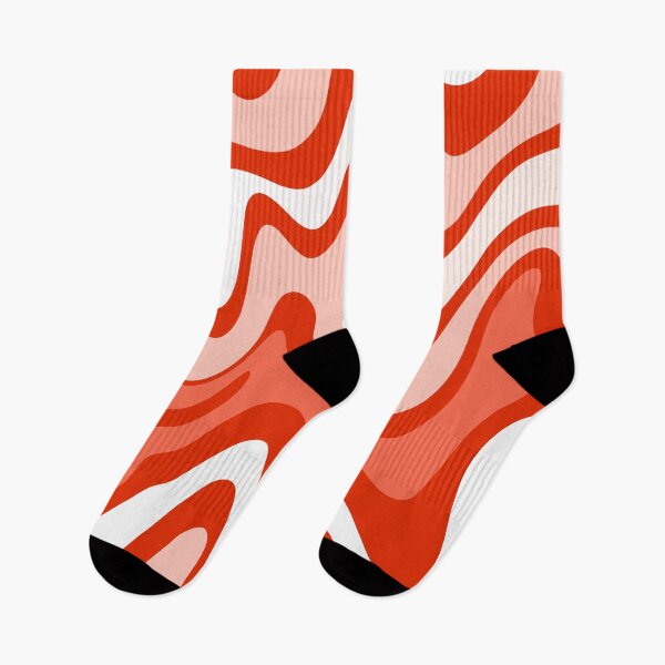 Artikelvorschau, Retro Fluid Swirls: Minimalist Abstract Waves Design entworfen und verkauft von Timegraf.
