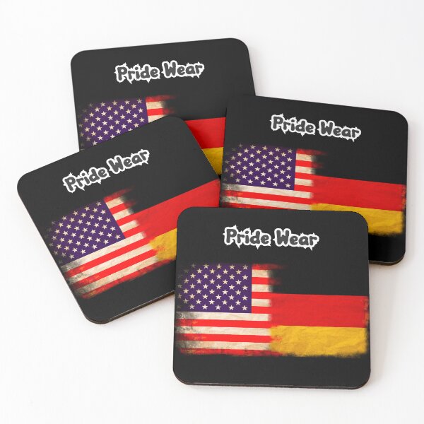 Item preview, US Flag and Germany Flag Pride Wear Design. Deutschland Roots designed and sold by LovelyHappyGift.