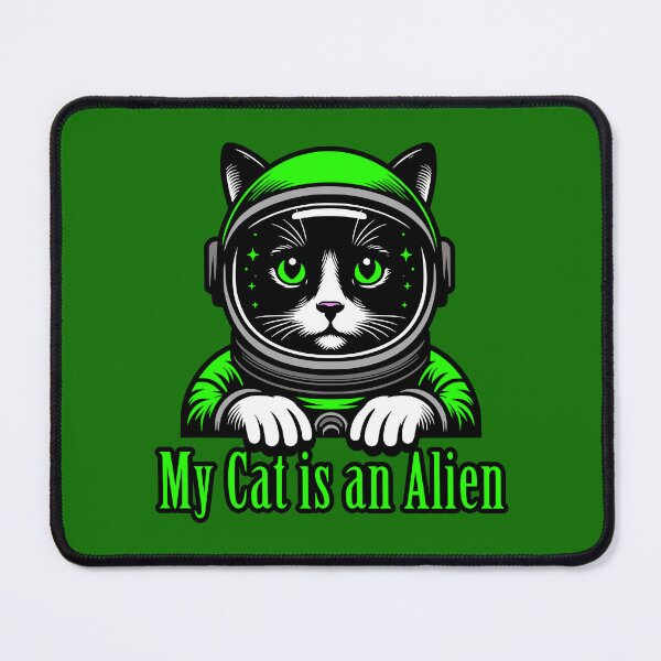 Item preview, My Cat is an Alien designed and sold by roswellboutique.