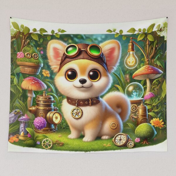 Item preview, Steampunk Pomchi  designed and sold by Sillytoe.
