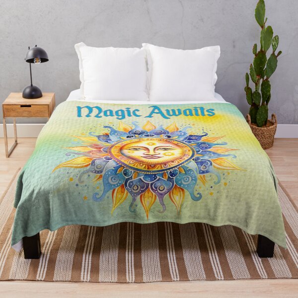 Item preview, Magic Awaits Enchanted Sun T-shirt designed and sold by MysticOzzy.