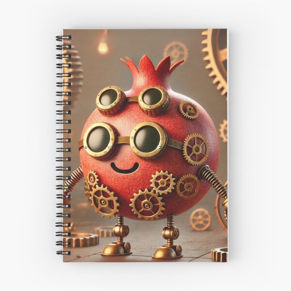 Item preview, Steampunk Pomegranate designed and sold by Sillytoe.