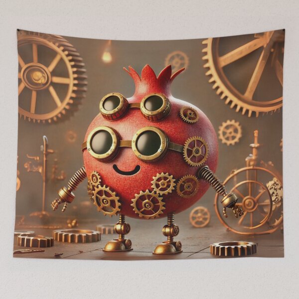 Item preview, Steampunk Pomegranate designed and sold by Sillytoe.