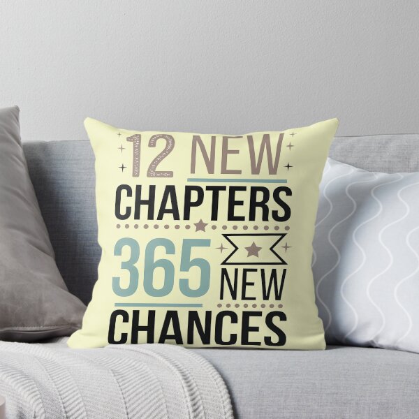 Item preview, 12 New Chapters 365 New Chances New Beginnings Daily Motivational  designed and sold by TheWizArt.