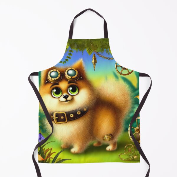 Item preview, Steampunk Pomeranian designed and sold by Sillytoe.