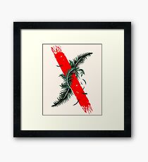 The Mark of X Framed Print