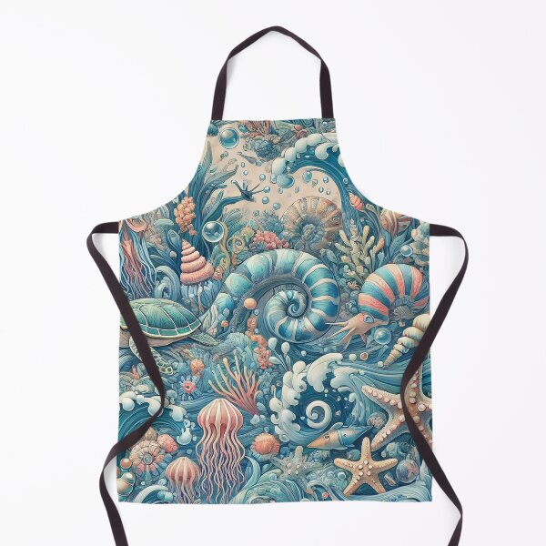 Item preview, Nudibranch - Colourful Pastel Scuba Diving Pattern designed and sold by SLGA-Designs.