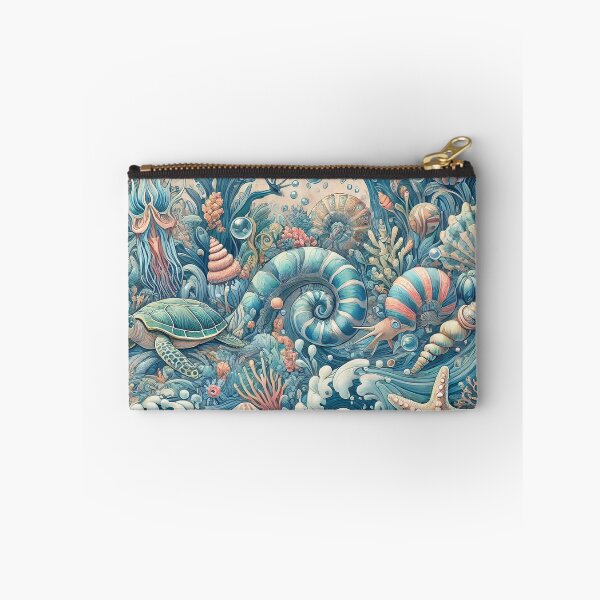 Item preview, Nudibranch - Colourful Pastel Scuba Diving Pattern designed and sold by SLGA-Designs.