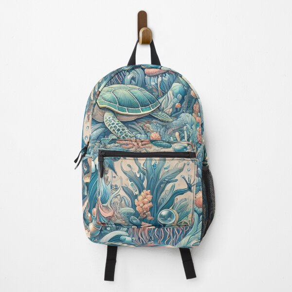 Item preview, Nudibranch - Colourful Pastel Scuba Diving Pattern designed and sold by SLGA-Designs.