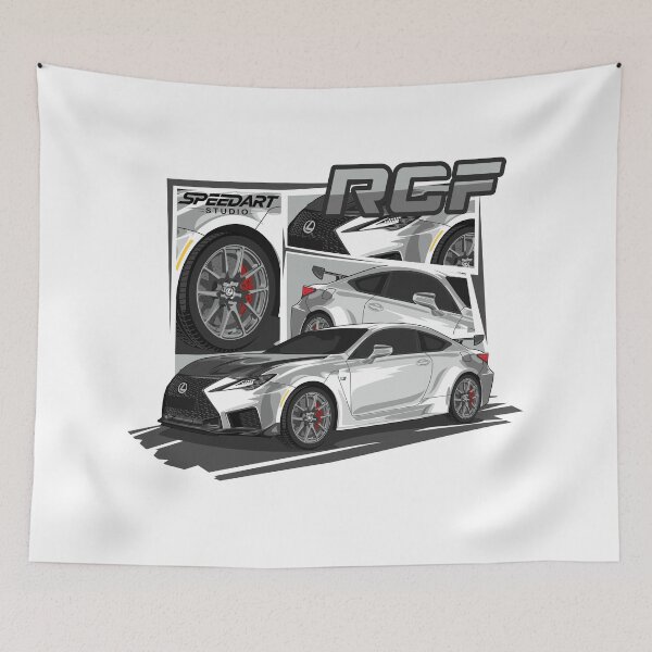Item preview, RC F Performance Coupe - JDM Art designed and sold by SpeedArtStudio.