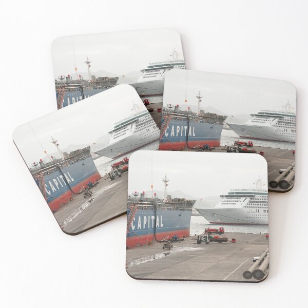 Item preview, Cargo ship and cruise ship designed and sold by Gaspar Avila.