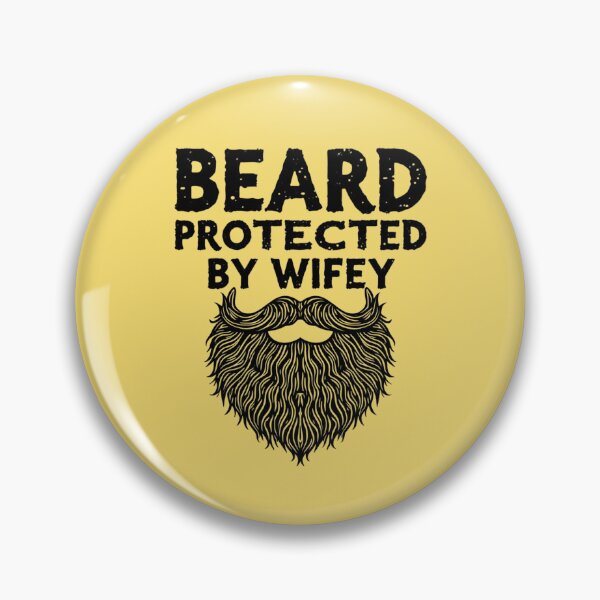 Item preview, Protected Beard - Humorous Style designed and sold by Fab-Haven.