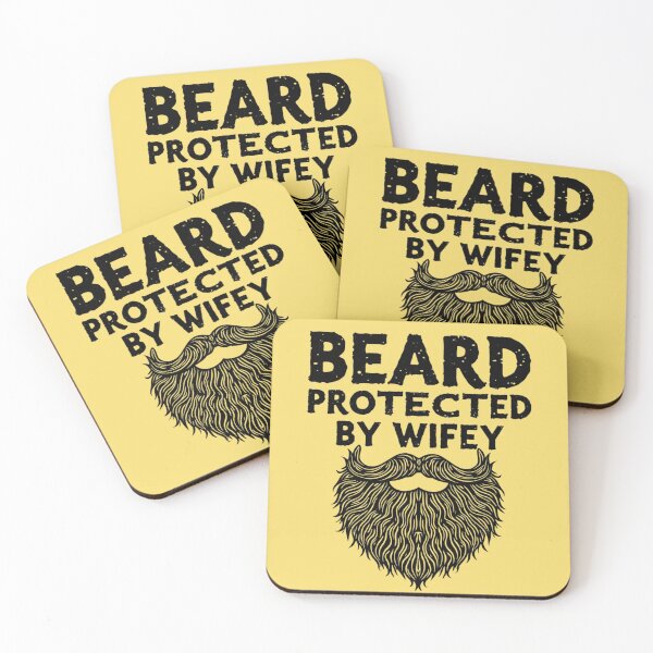 Item preview, Protected Beard - Humorous Style designed and sold by Fab-Haven.