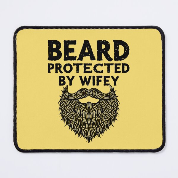 Item preview, Protected Beard - Humorous Style designed and sold by Fab-Haven.