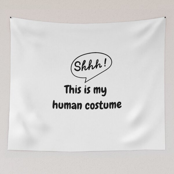 Item preview, Shhh, este es mi disfraz humano. designed and sold by Monem-RASH.
