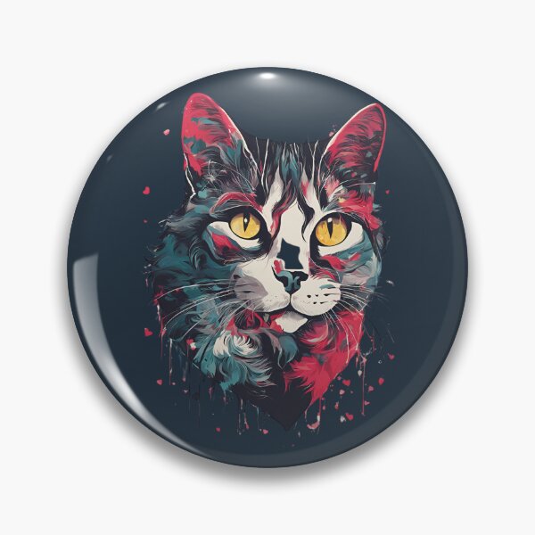 Item preview, LOVE Cat, Cat Love. Cats lover, Cat, Cats, Heart cats, love designed and sold by GOLDENGARDENART.