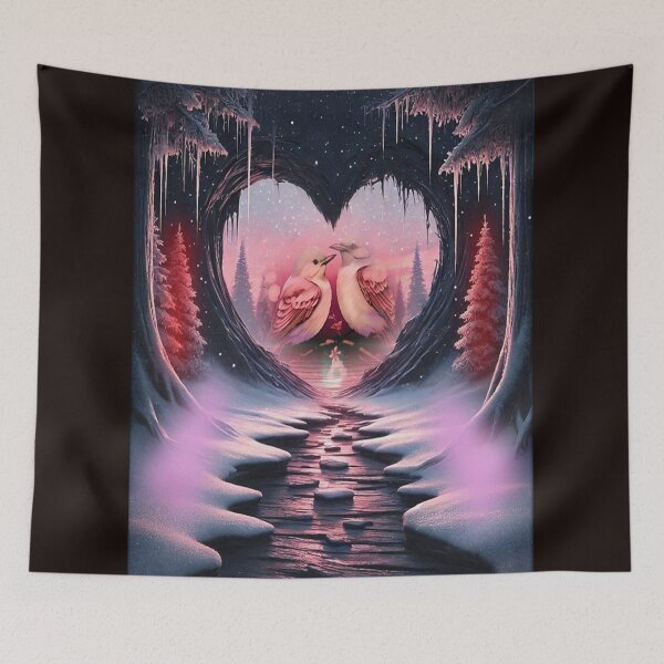 Item preview, Snuggling Birds designed and sold by ALIM4U.