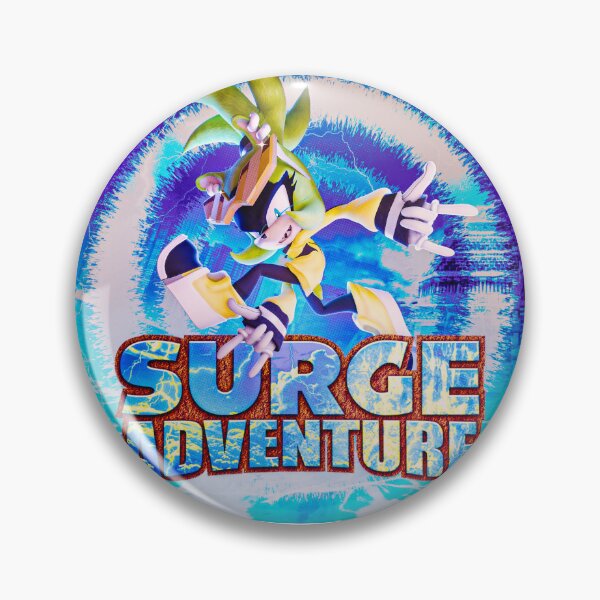 Item preview, Surge Adventure - Sonic the Hedgehog designed and sold by HeinzDoesStuff.