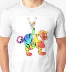 Rainbow Tiger Unisex T-Shirt