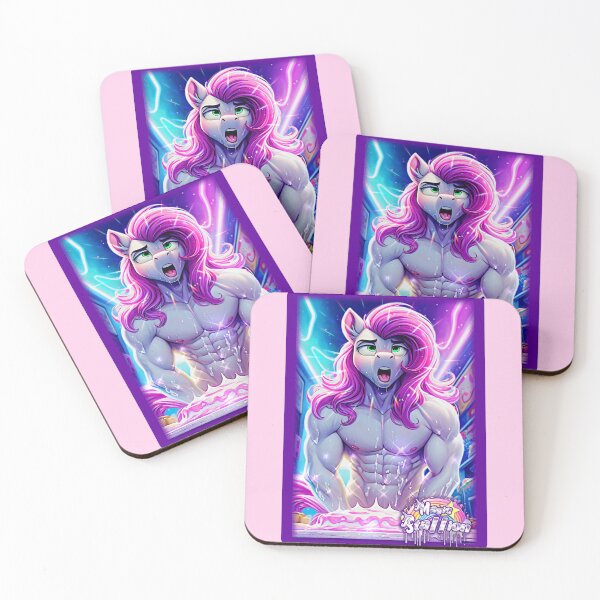 Item preview, MAGIC STALLION - CREAM PIE SPLATTER VR2 (PINK) designed and sold by Dolls X Beauty.