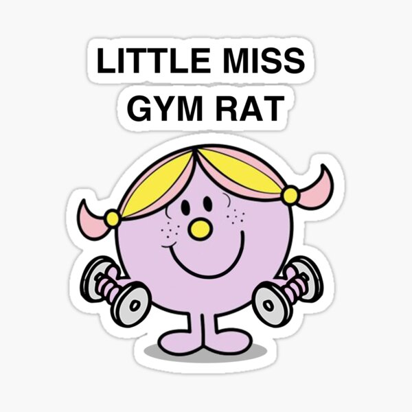 Item preview, Little Miss Gym Rat designed and sold by kcgfx.