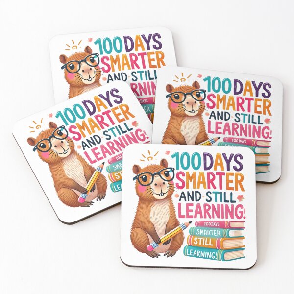 Item preview, 100 Days Smarter and Still LEARNING.Capybara. designed and sold by v-100.
