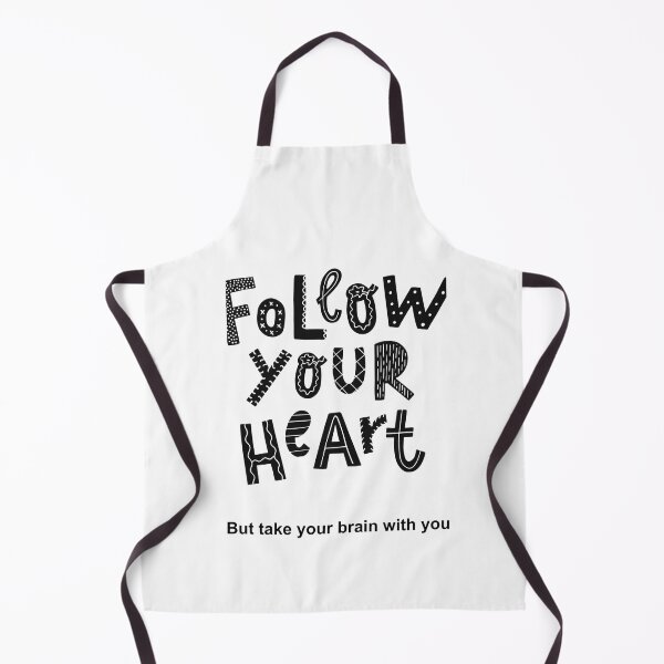 Item preview, Follow your heart, but take your brain with you designed and sold by Monem-RASH.