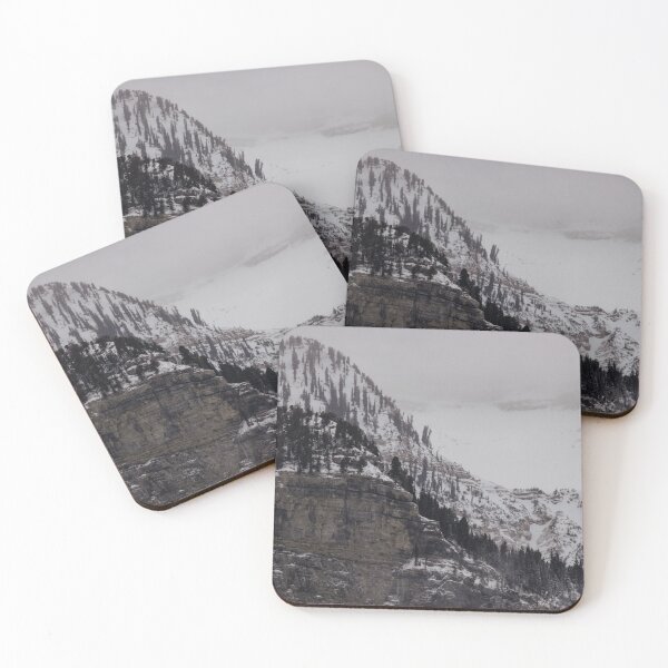 Item preview, Wavy snowy mountains  designed and sold by RJsphotography and More.