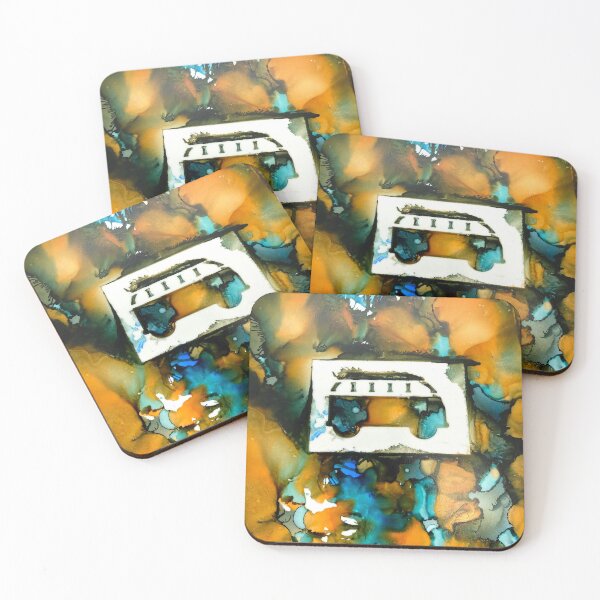 Item preview, Bus Orange and Blue designed and sold by Between Colors.