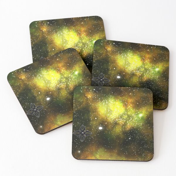 Item preview, carrots and peas nebula designed and sold by BatteredMettle.