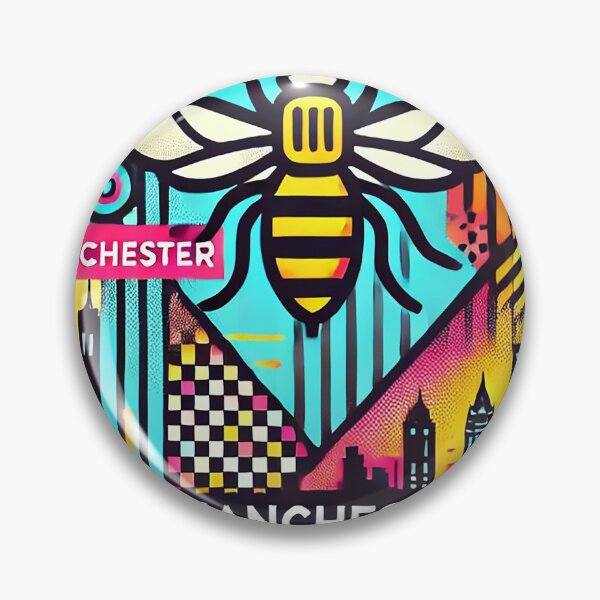 Item preview, Manchester Home of the Worker Bee designed and sold by AnOddAngle.