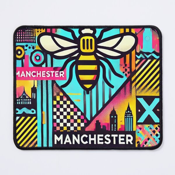 Item preview, Manchester Home of the Worker Bee designed and sold by AnOddAngle.