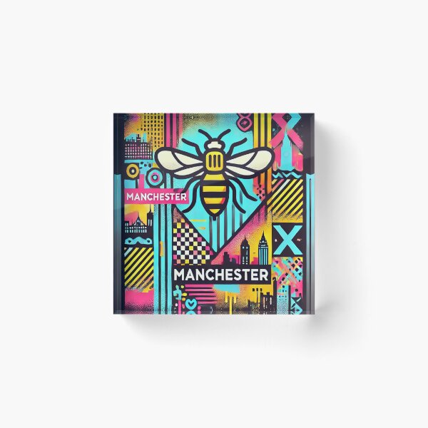 Item preview, Manchester Home of the Worker Bee designed and sold by AnOddAngle.