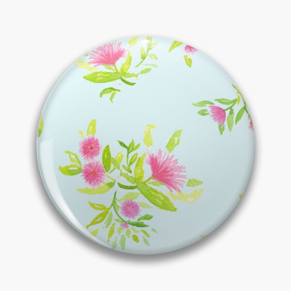 Item preview, Pink Sea Daisy Pattern - Dee Why Lagoon Collection designed and sold by Michelle Golding Art.
