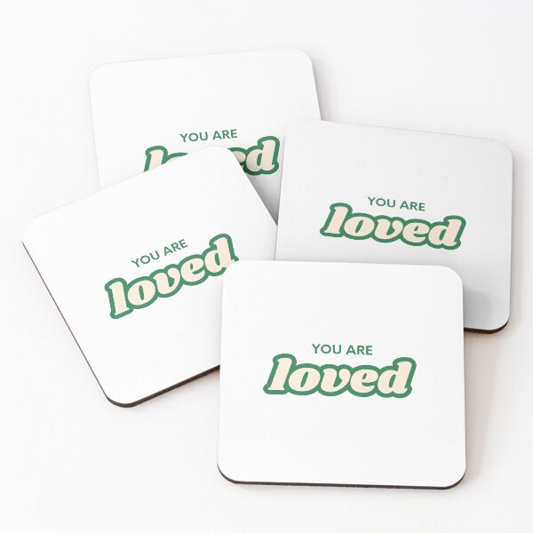 Item preview, You Are Loved Cute Aesthetic designed and sold by InkyDoodleDoo.