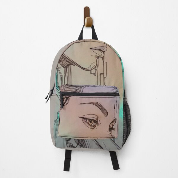 Item preview, Machines Don’t Feel, But I Do – Futuristic Cybernetic Artwork designed and sold by NatashaSokolova.