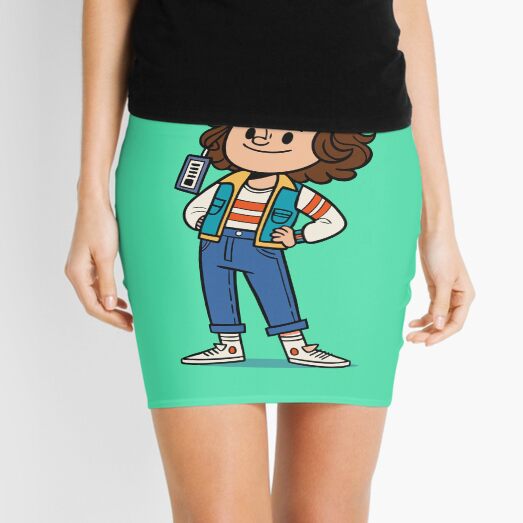 Item preview, Stranger Things Dustin designed and sold by GlowInk8.