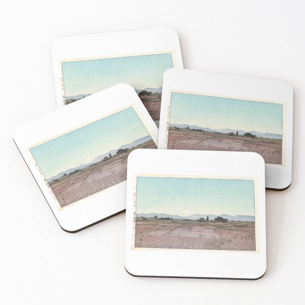 Item preview, Lustre Paper - Hiroshi Yoshida - Mount Fuji from Musashino Hiroshi Yoshida designed and sold by TeeARTHY.