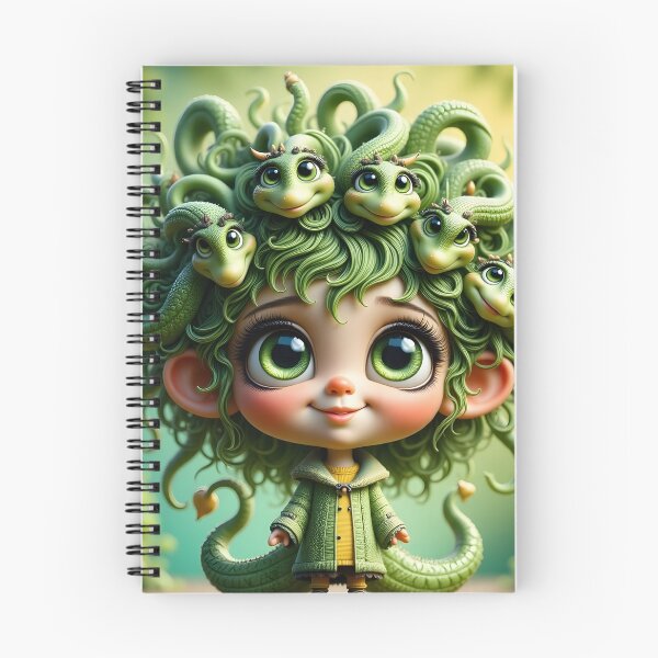 Item preview, Medusa Cutie Chibi designed and sold by MedusaFrost Creations.