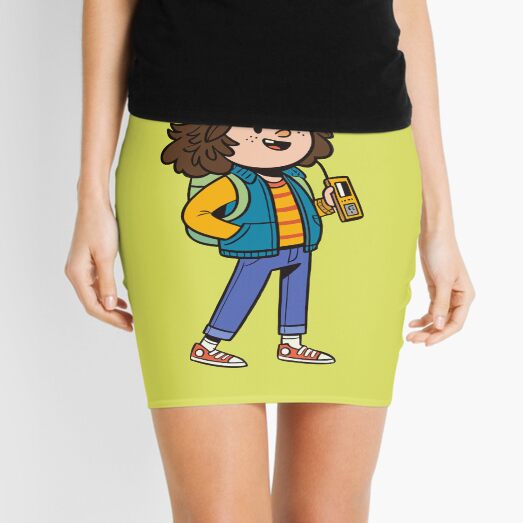 Item preview, Stranger Things Dustin designed and sold by GlowInk8.