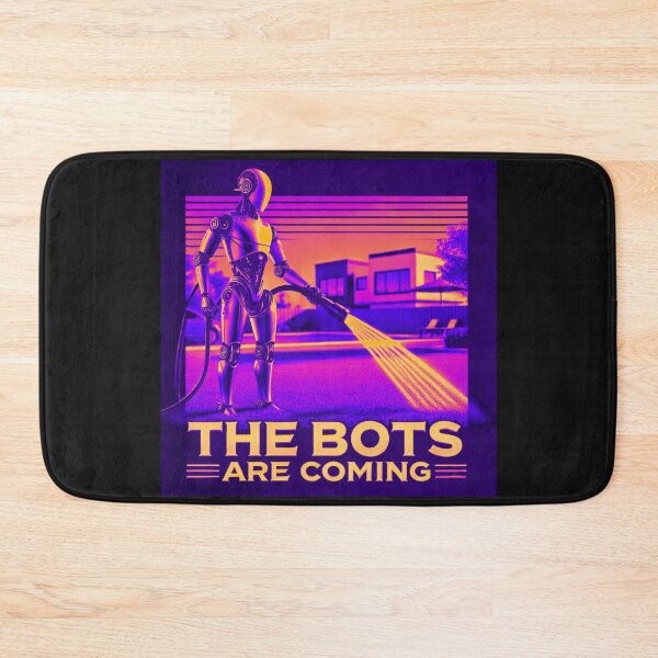 Item preview, the bots are coming designed and sold by TEEJAMBOREE.