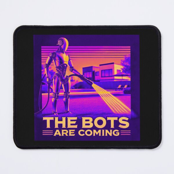 Item preview, the bots are coming designed and sold by TEEJAMBOREE.