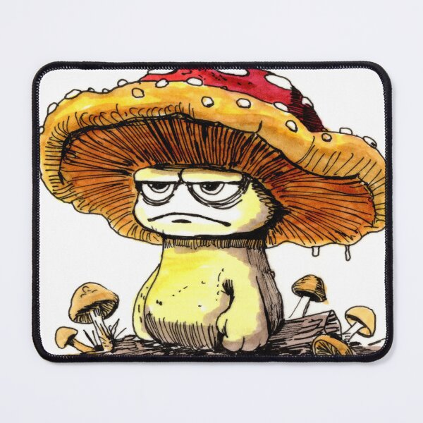 Item preview, Mushroom Mood designed and sold by Scribbles & Doodles by Jinx.